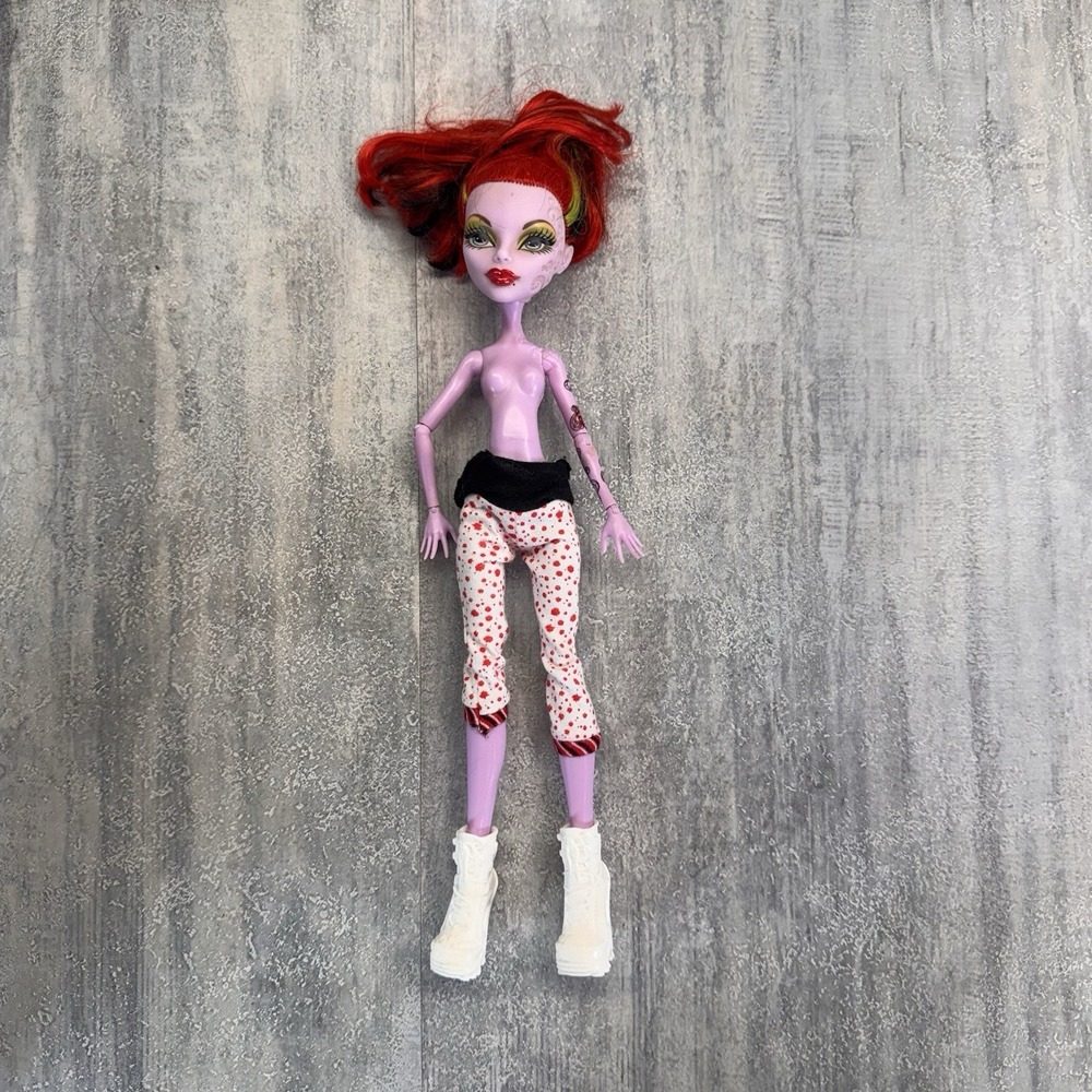 Monster High Doll OPERETTA ROLLER DANCE CLASS NUDE Mattel
